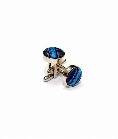 Cuff links on a white background Stock Photo - Budget Royalty-Free & Subscription, Code: 400-05262785