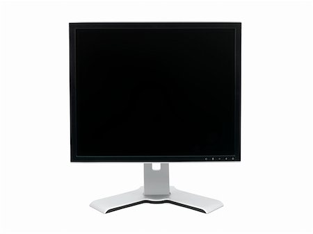 simsearch:400-04086261,k - A computer monitor isolated against a white background Photographie de stock - Aubaine LD & Abonnement, Code: 400-05262871