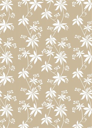 simsearch:400-05915468,k - Seamless abstract floral background - vector include pattern source - easy to modify Stock Photo - Budget Royalty-Free & Subscription, Code: 400-05263513
