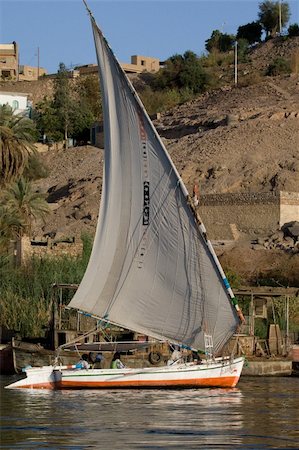 exotic and egypt - Nile River near Aswan, Egypt Stock Photo - Budget Royalty-Free & Subscription, Code: 400-05263586
