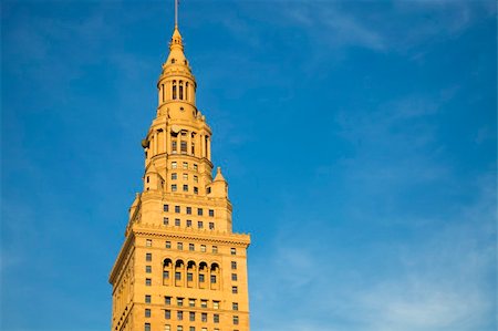 Historic building in downtown Cleveland in afternoon light. Photographie de stock - Aubaine LD & Abonnement, Code: 400-05274342