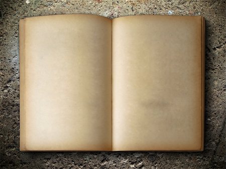 open old book two face on rock background Stock Photo - Budget Royalty-Free & Subscription, Code: 400-05274969