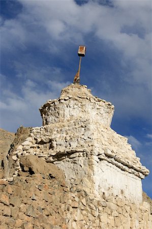 simsearch:851-02960530,k - Namgyal Tsemo Gompa - historic temple in Leh, India Stock Photo - Budget Royalty-Free & Subscription, Code: 400-05275050