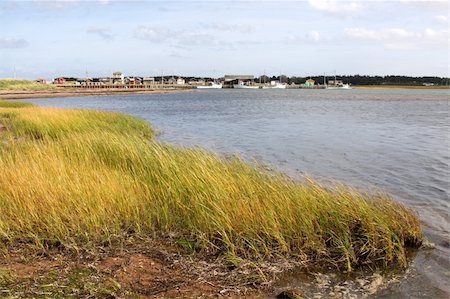 Covehead harbour in Prince Edward Island National Park. Fotografie stock - Microstock e Abbonamento, Codice: 400-05276425