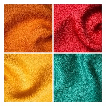 simsearch:400-06456887,k - four fabric texture sample for interior design Stock Photo - Budget Royalty-Free & Subscription, Code: 400-05276717