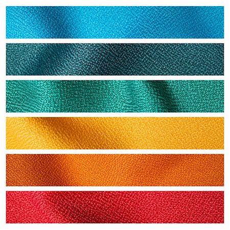 simsearch:400-05355610,k - six color fabric texture sample for interior design Photographie de stock - Aubaine LD & Abonnement, Code: 400-05276735