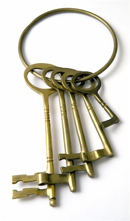 Antique style keys Foto de stock - Super Valor sin royalties y Suscripción, Código: 400-05277468