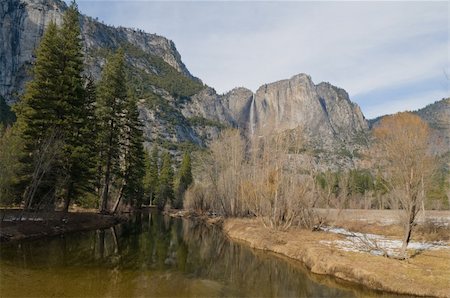 Upper Yosemite Falls, Yosemite National Park, California Foto de stock - Super Valor sin royalties y Suscripción, Código: 400-05270395