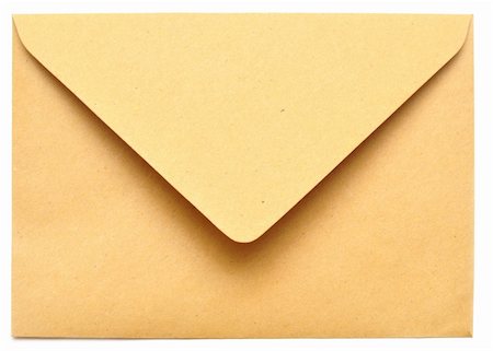 envelope (package) - empty envelope isolated on the white background Foto de stock - Super Valor sin royalties y Suscripción, Código: 400-05270637