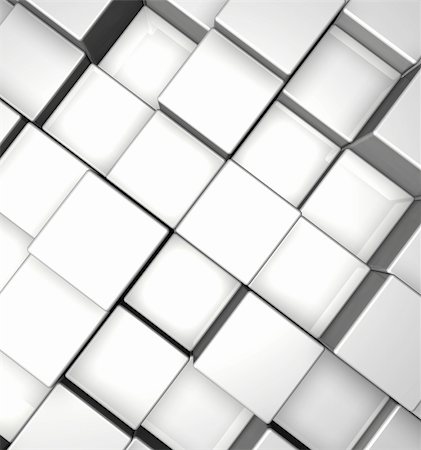 drizzd (artist) - 3d cubes background - illustration Foto de stock - Royalty-Free Super Valor e Assinatura, Número: 400-05270847