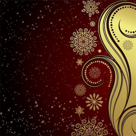 simsearch:400-07728497,k - Abstract christmas background. Vector Illustration Stock Photo - Budget Royalty-Free & Subscription, Code: 400-05271113