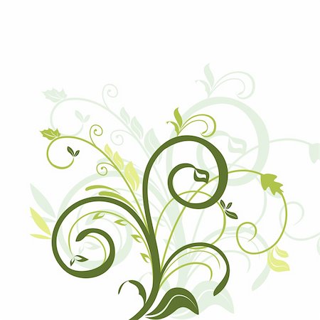 simsearch:400-04350969,k - Floral decorative background for holiday?s card. Vector Stock Photo - Budget Royalty-Free & Subscription, Code: 400-05271281