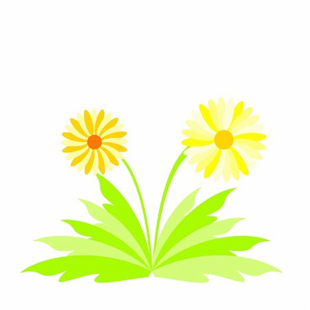 simsearch:400-04258779,k - Illustration spring flowers - vector Stock Photo - Budget Royalty-Free & Subscription, Code: 400-05271575