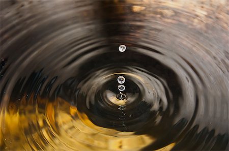 simsearch:400-04988892,k - Water drop with water wave Stock Photo - Budget Royalty-Free & Subscription, Code: 400-05271680