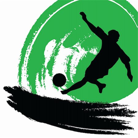recreational sports league - vector illustration of soccer players Photographie de stock - Aubaine LD & Abonnement, Code: 400-05271879