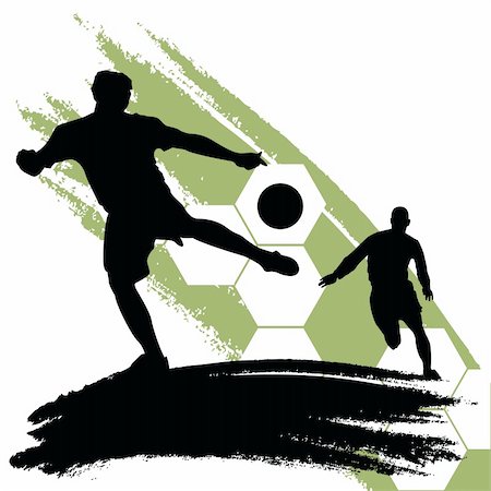 simsearch:400-04385920,k - vector illustration of soccer players Stock Photo - Budget Royalty-Free & Subscription, Code: 400-05271900