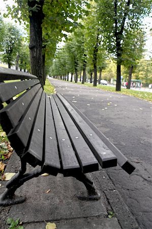 servantes (artist) - A new bench in the sunny day Stock Photo - Budget Royalty-Free & Subscription, Code: 400-05272145