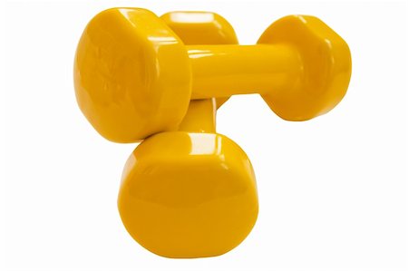 simsearch:400-07620929,k - dumbbells, simulator for occupation by sport(clipping path included) Stock Photo - Budget Royalty-Free & Subscription, Code: 400-05272338