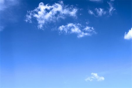 blue sky with cloud Fotografie stock - Microstock e Abbonamento, Codice: 400-05272369