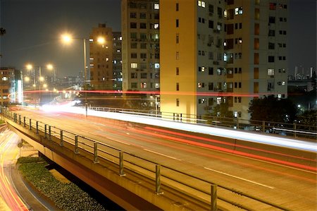 highway at night Stock Photo - Budget Royalty-Free & Subscription, Code: 400-05273124