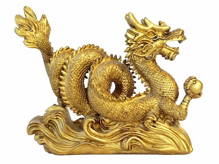 chinese dragon for happyness and luck Photographie de stock - Aubaine LD & Abonnement, Code: 400-05273265