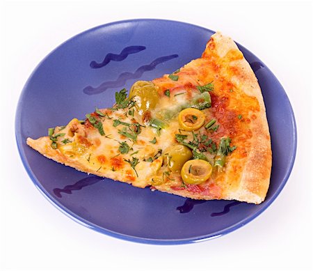 simsearch:400-08696773,k - pizza on plate Stock Photo - Budget Royalty-Free & Subscription, Code: 400-05273789