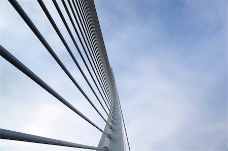 simsearch:400-04430389,k - Detail of modern bridge Stock Photo - Budget Royalty-Free & Subscription, Code: 400-05284113