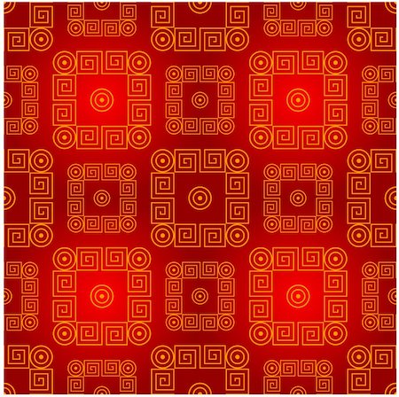 vector Chinese seamless traditional  pattern Stock Photo - Budget Royalty-Free & Subscription, Code: 400-05284126