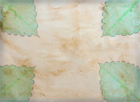 simsearch:400-05885044,k - Pink vintage paper with leaves background Photographie de stock - Aubaine LD & Abonnement, Code: 400-05286019