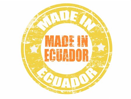 simsearch:400-06473938,k - Made in Ecuador grunge rubber stamp Foto de stock - Super Valor sin royalties y Suscripción, Código: 400-05286228