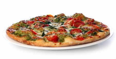 simsearch:640-03259668,k - tasty and fresh salami pizza Fotografie stock - Microstock e Abbonamento, Codice: 400-05286410