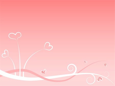 simsearch:400-04731188,k - Vector pink background with white hearts Foto de stock - Super Valor sin royalties y Suscripción, Código: 400-05286733