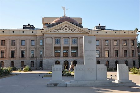 Arizona State Capitol in Phoenix Stock Photo - Budget Royalty-Free & Subscription, Code: 400-05286949