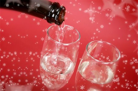 simsearch:400-04771728,k - New year party with champagne glasses Stockbilder - Microstock & Abonnement, Bildnummer: 400-05289757
