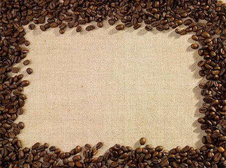 coffee beans on bag, coffee menu Stock Photo - Budget Royalty-Free & Subscription, Code: 400-05289753