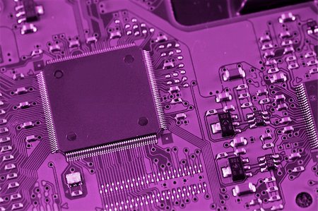simsearch:400-07444594,k - Electronic circuit board. Macro photo. Great details ! Fotografie stock - Microstock e Abbonamento, Codice: 400-05281672