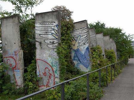 The Berlin Wall (Berliner Mauer) in Germany Foto de stock - Royalty-Free Super Valor e Assinatura, Número: 400-05281989