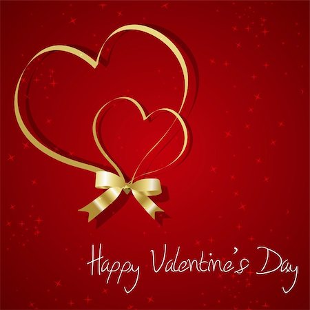 simsearch:400-04767188,k - illustration of valentine card with hearts Photographie de stock - Aubaine LD & Abonnement, Code: 400-05283563