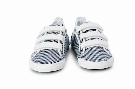 simsearch:400-05683872,k - Sporty shoes isolated on the white background Photographie de stock - Aubaine LD & Abonnement, Code: 400-05294082