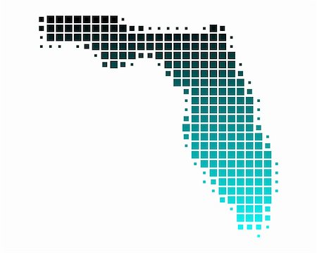 florida state - Map of Florida Stock Photo - Budget Royalty-Free & Subscription, Code: 400-05294289