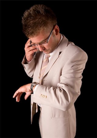 Businessman talking on the phone Stock Photo - Budget Royalty-Free & Subscription, Code: 400-05295129