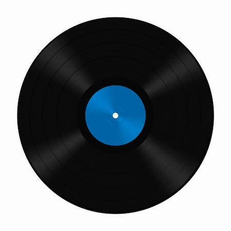 simsearch:400-05305007,k - Vinyl Record in white background Stock Photo - Budget Royalty-Free & Subscription, Code: 400-05295247