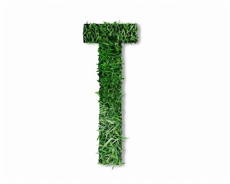 simsearch:846-03165308,k - Letter designed as if being cut from grass Stockbilder - Microstock & Abonnement, Bildnummer: 400-05296030