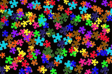 simsearch:400-05260365,k - Abstract puzzle background Stock Photo - Budget Royalty-Free & Subscription, Code: 400-05297329