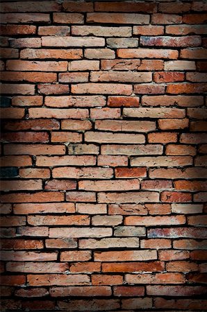 simsearch:400-05236457,k - old brick wall Foto de stock - Super Valor sin royalties y Suscripción, Código: 400-05297321