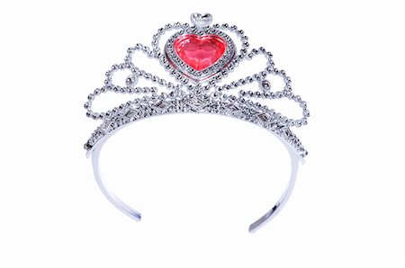 diadème - Silver diadem isolated on the white background Stock Photo - Budget Royalty-Free & Subscription, Code: 400-05297748