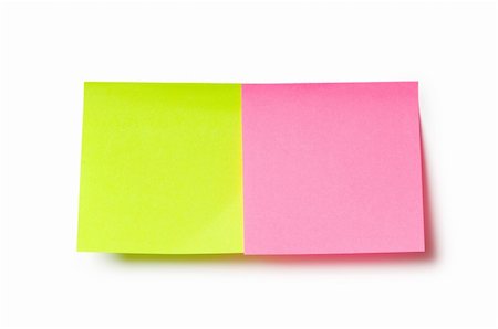 post its lots - Reminder notes isolated on the white background Stock Photo - Budget Royalty-Free & Subscription, Code: 400-05297763
