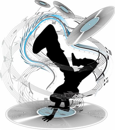 extreme performers - breakdancer Stock Photo - Budget Royalty-Free & Subscription, Code: 400-05298033