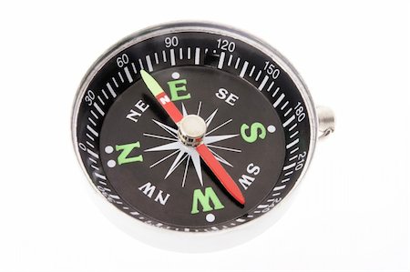 Compass on White Background Stock Photo - Budget Royalty-Free & Subscription, Code: 400-05290032