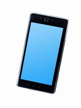 simsearch:400-04237414,k - An android tablet isolated against a white background Photographie de stock - Aubaine LD & Abonnement, Code: 400-05290597